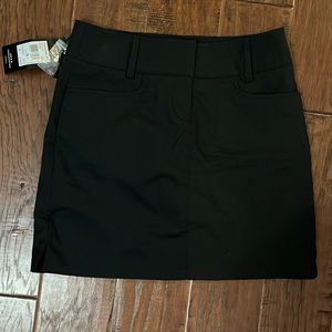 Black adidas skort